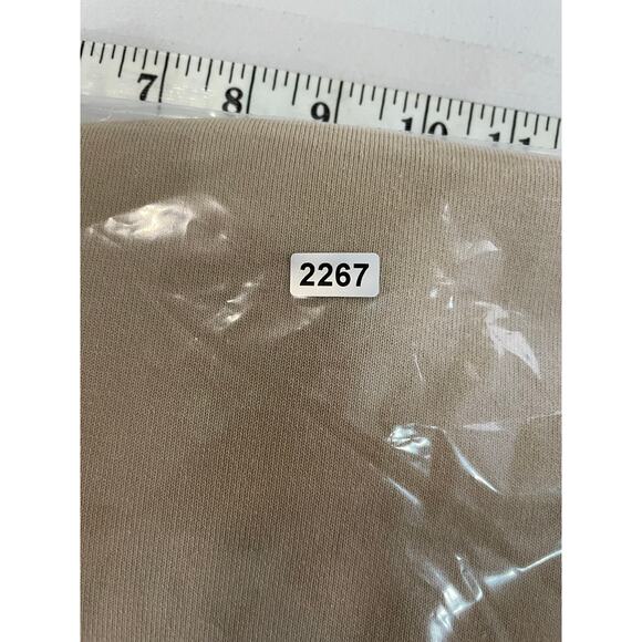 Lafayette 148 New York Tan Knit Sleeveless Blouse Half Zip Women's Sz Small - Picture 10 of 10